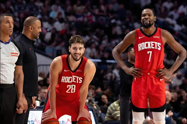2025-26赛季火箭攻防俱佳列西部第四，两人预计入选全明星