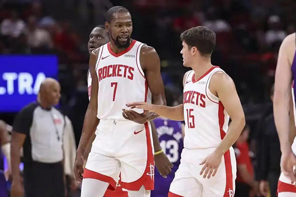 杜兰特状态下滑引担忧 火箭夺冠之路布满荆棘