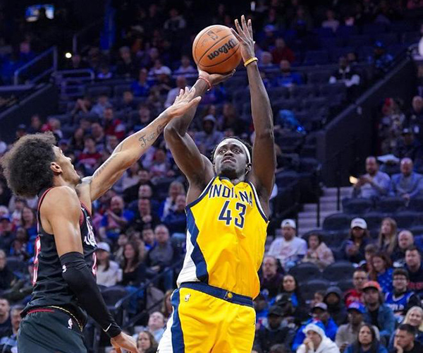 磨合见成效!76人115-105击败<a href=/lanqiumf/pacers/ target=_blank class=infotextkey>步行者</a> 恩比德39分率队复仇