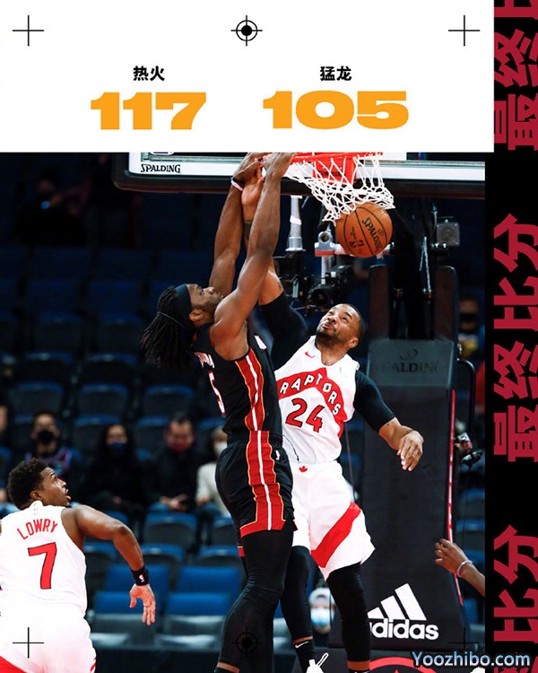 <a href=/lanqiumf/heat/ target=_blank class=infotextkey>热火</a>以117-105击败了<a href=/lanqiumf/raptors/ target=_blank class=infotextkey>猛龙</a>